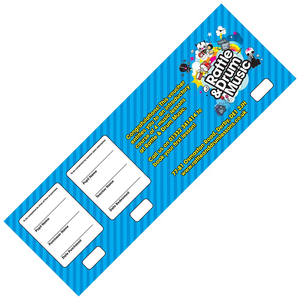 Music Lessons Voucher - 4 for £40 Introductory Offer