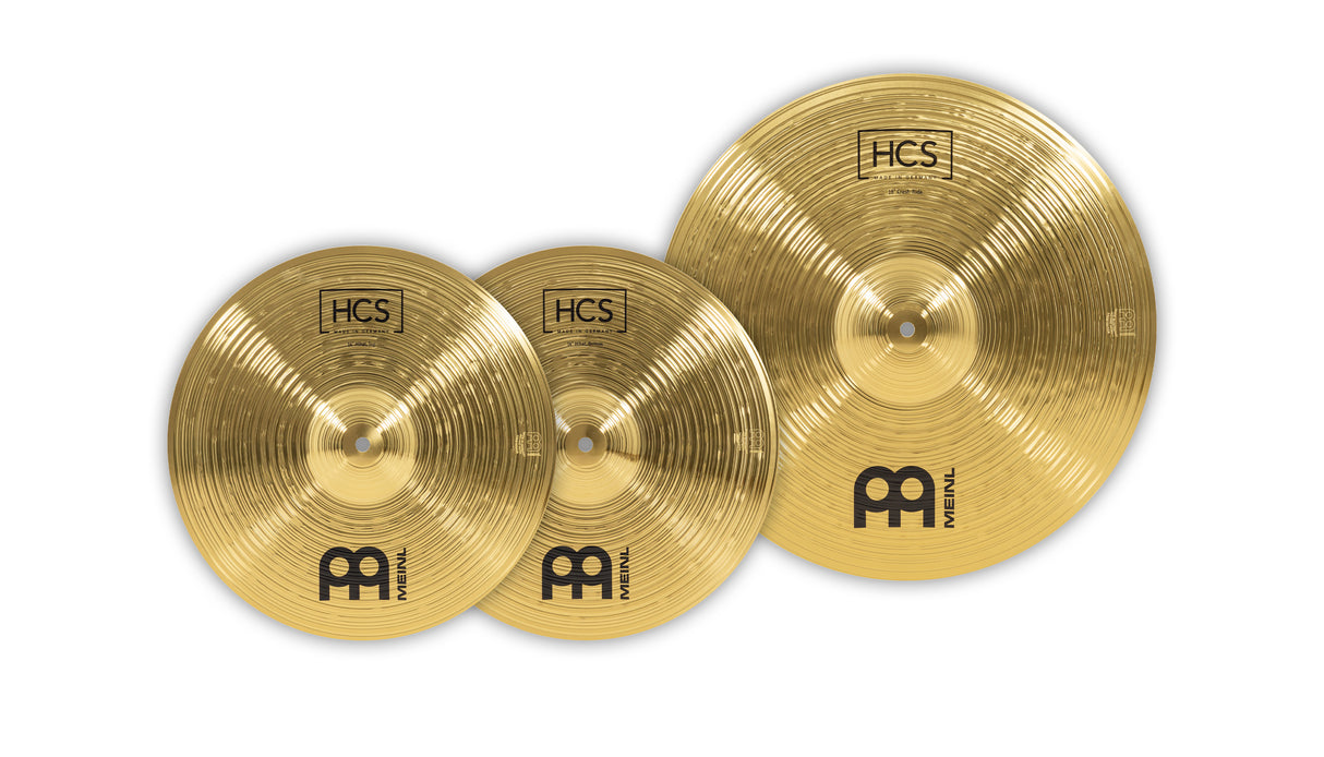 Meinl HCS Basic Cymbal Set (14" Hats, 18" Crash-Ride)