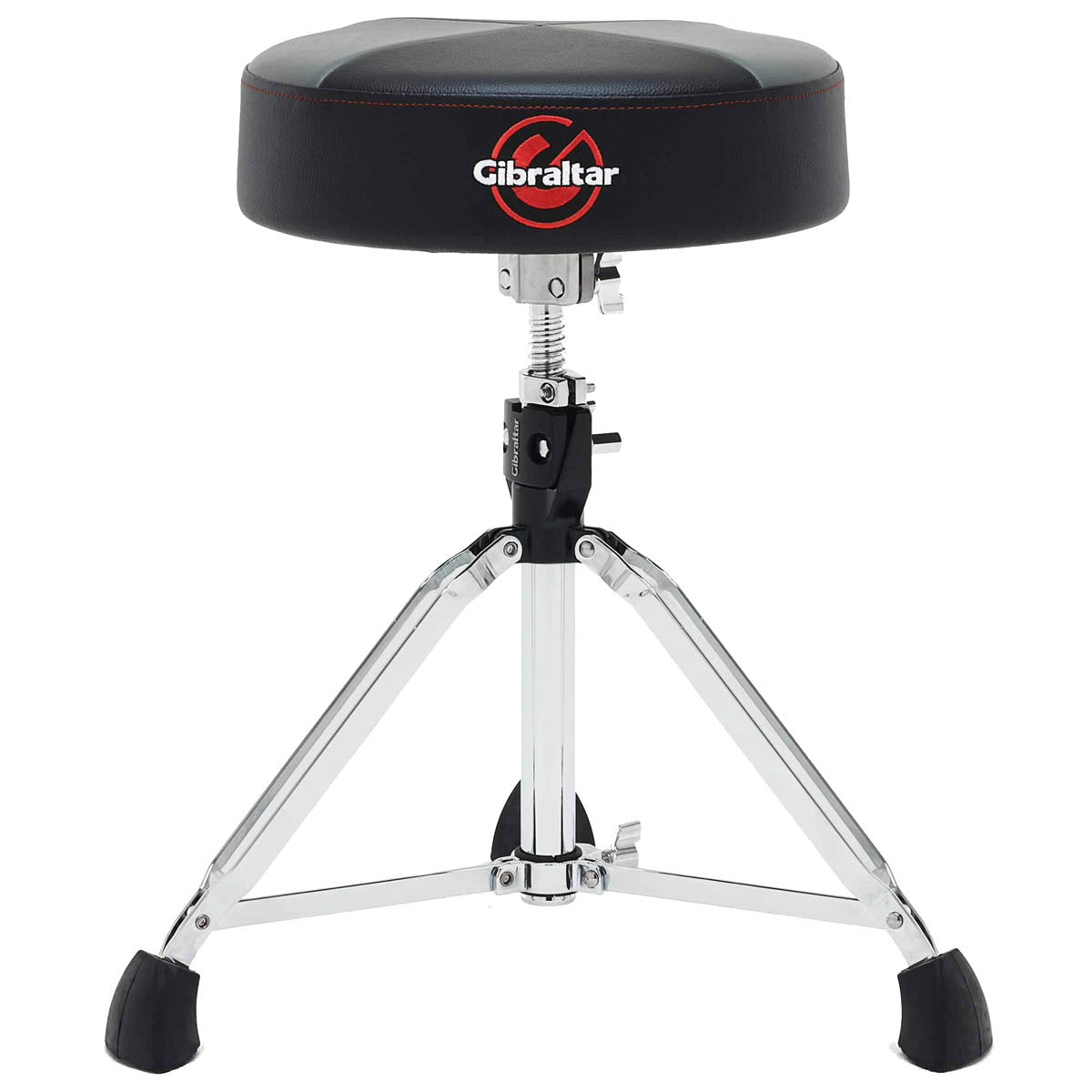 Gibraltar 9608RQPGB Round Drum Throne - Grey