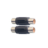 Stagg Audio Adapters - RCA Phono To RCA Phono (Pack of 2)
