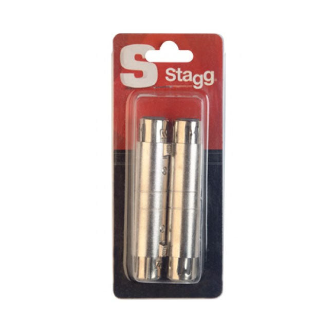 Stagg Audio Adapters - Female XLR To Female XLR (Pack of 2)