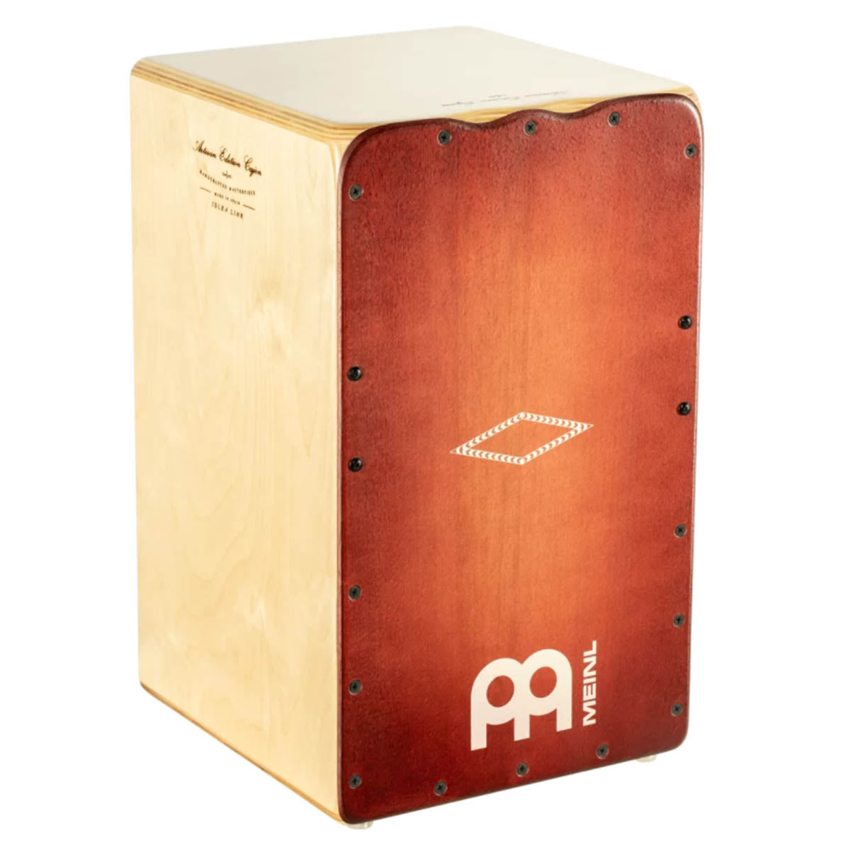 Meinl Artisan Edition Solea Line Cajon - Dark Red Burst