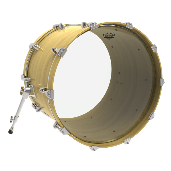 Remo Ambassador Bass Drum Heads - Clear