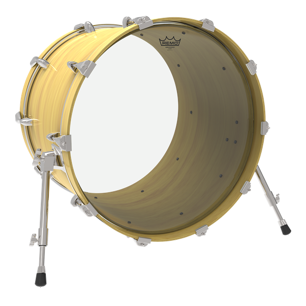 Remo Ambassador Bass Drum Heads - Clear