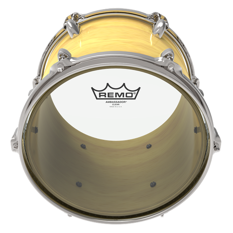 Remo Ambassador Drum Heads - Clear (Vintage Premier Sizes)