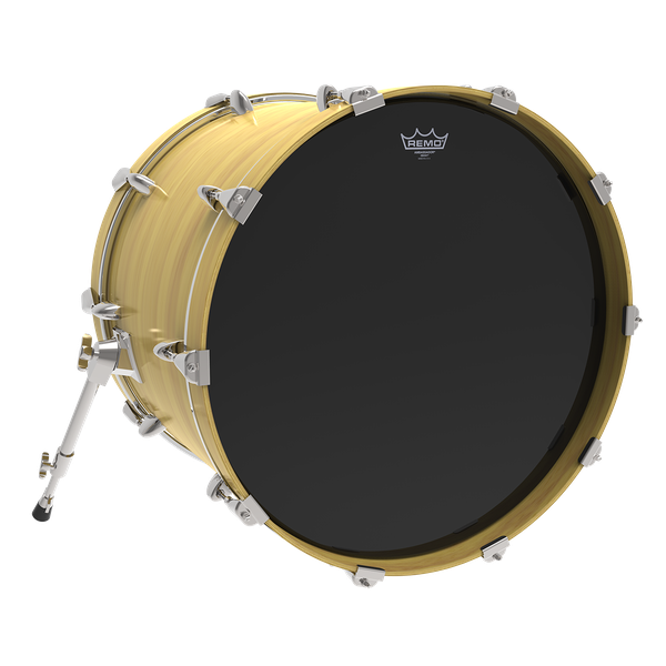 Remo Ambassador Ebony Bass Drum Heads