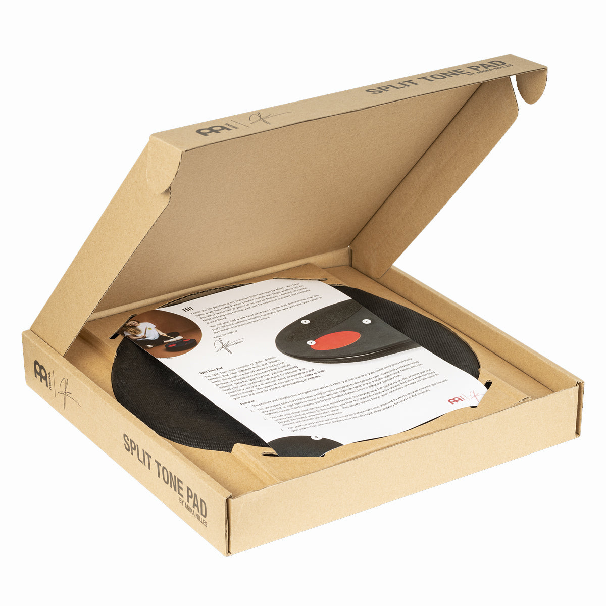 Meinl 12" Anika Nilles Signature Split Tone Practice Pad