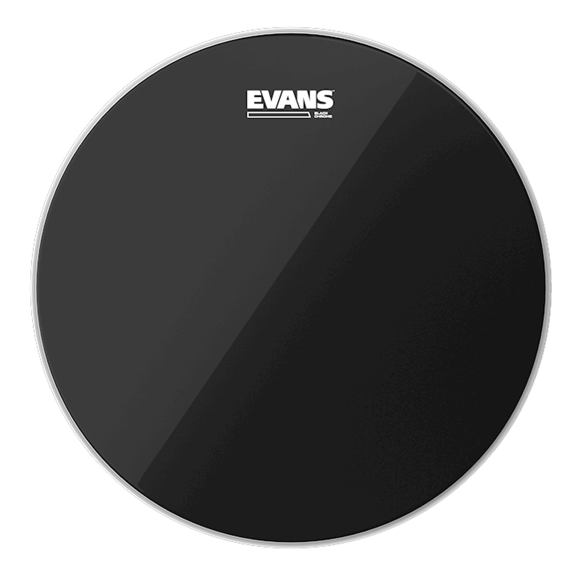 Evans Black Chrome Drum Heads