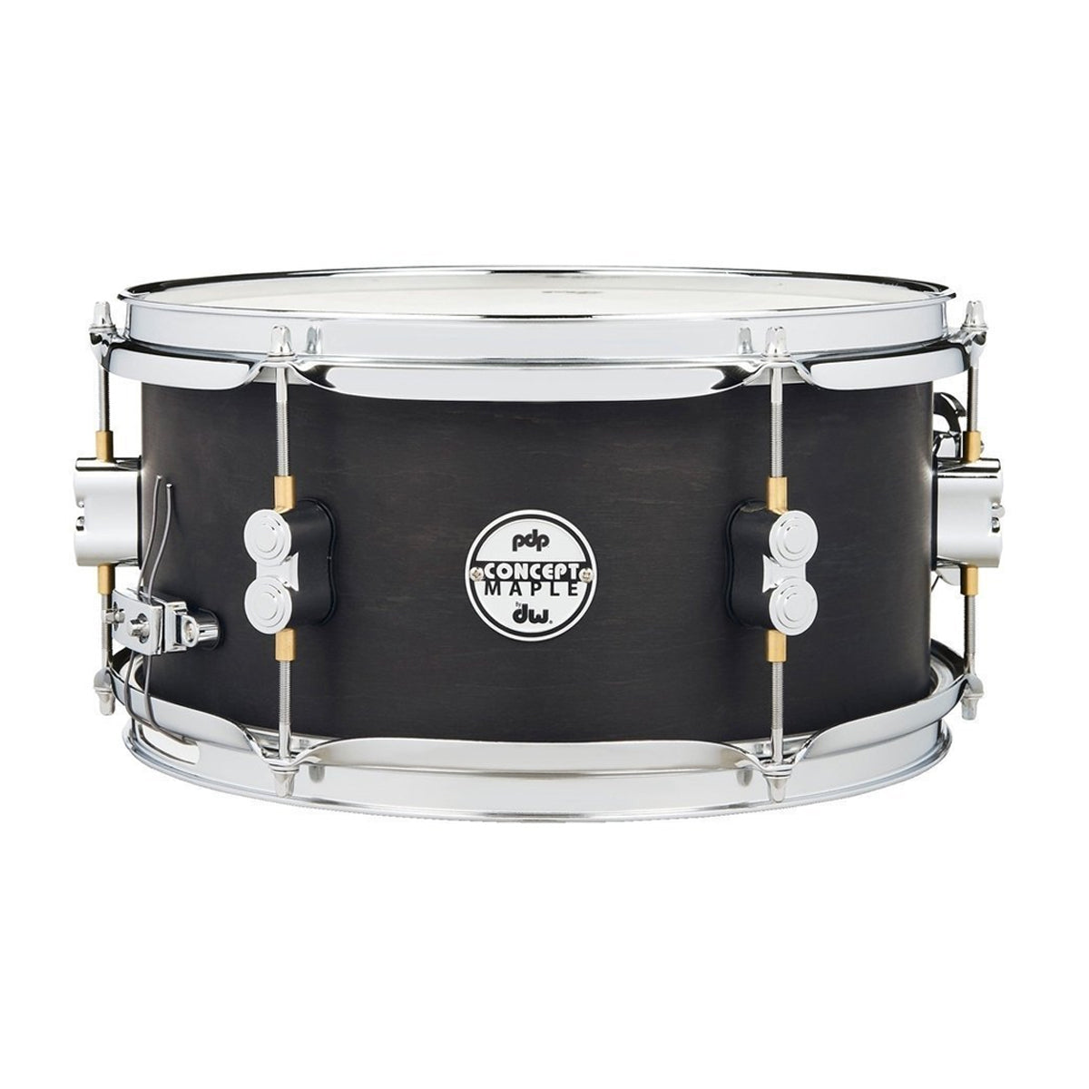 PDP by DW Concept Black Wax 12"x6" Maple Snare Drum