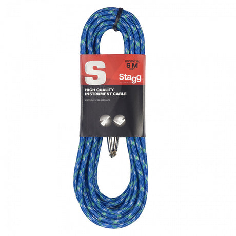 Stagg S-Series Instrument Cable - Vintage Tweed