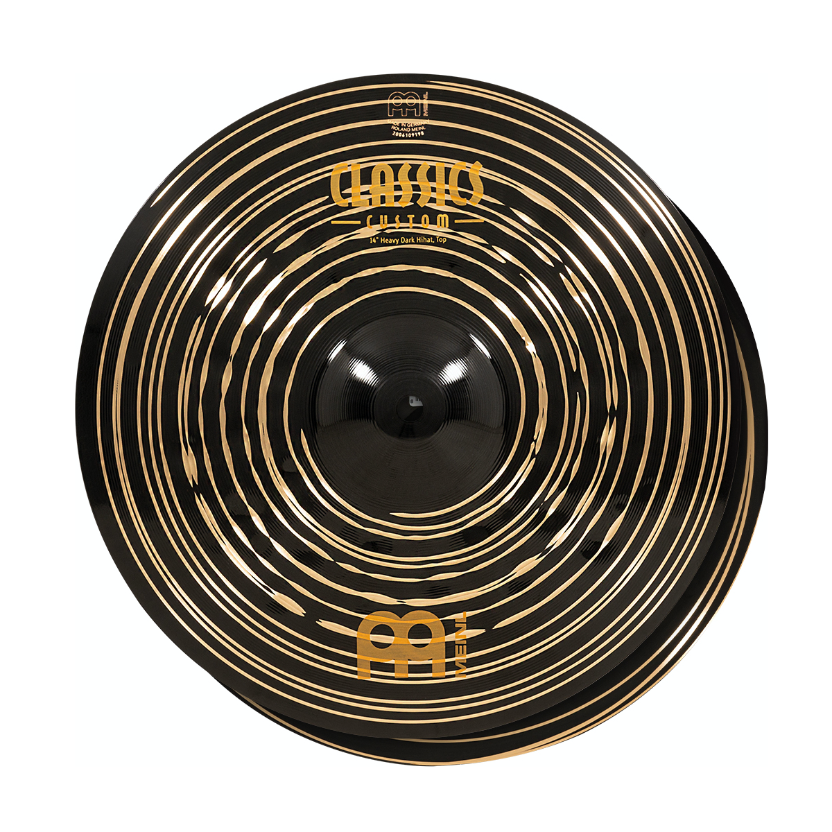 Meinl Classics Custom Dark 14" Heavy Hi-Hat