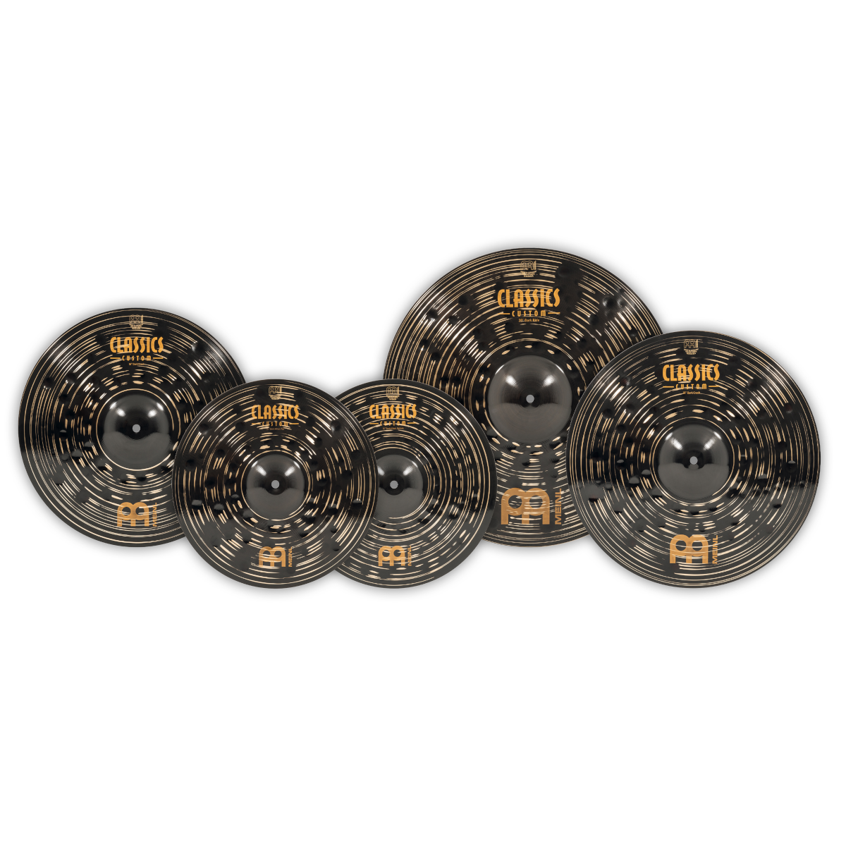 Meinl Classics Custom Dark Cymbal Set with 18" Crash