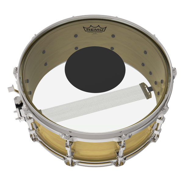 Remo Controlled Sound - Clear Black Dot (CS Dot)