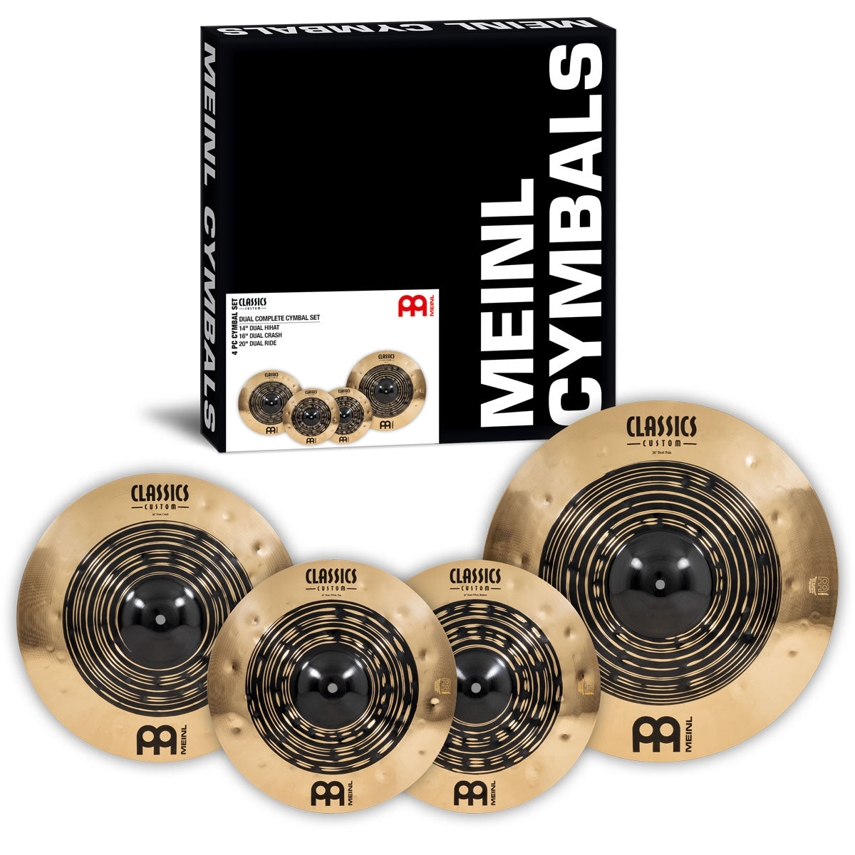Meinl Classics Custom Dual Complete Cymbal Set
