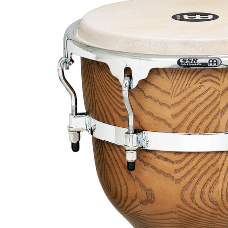 Meinl Floatune 12" Woodcraft Djembe - Zebra Finished Ash