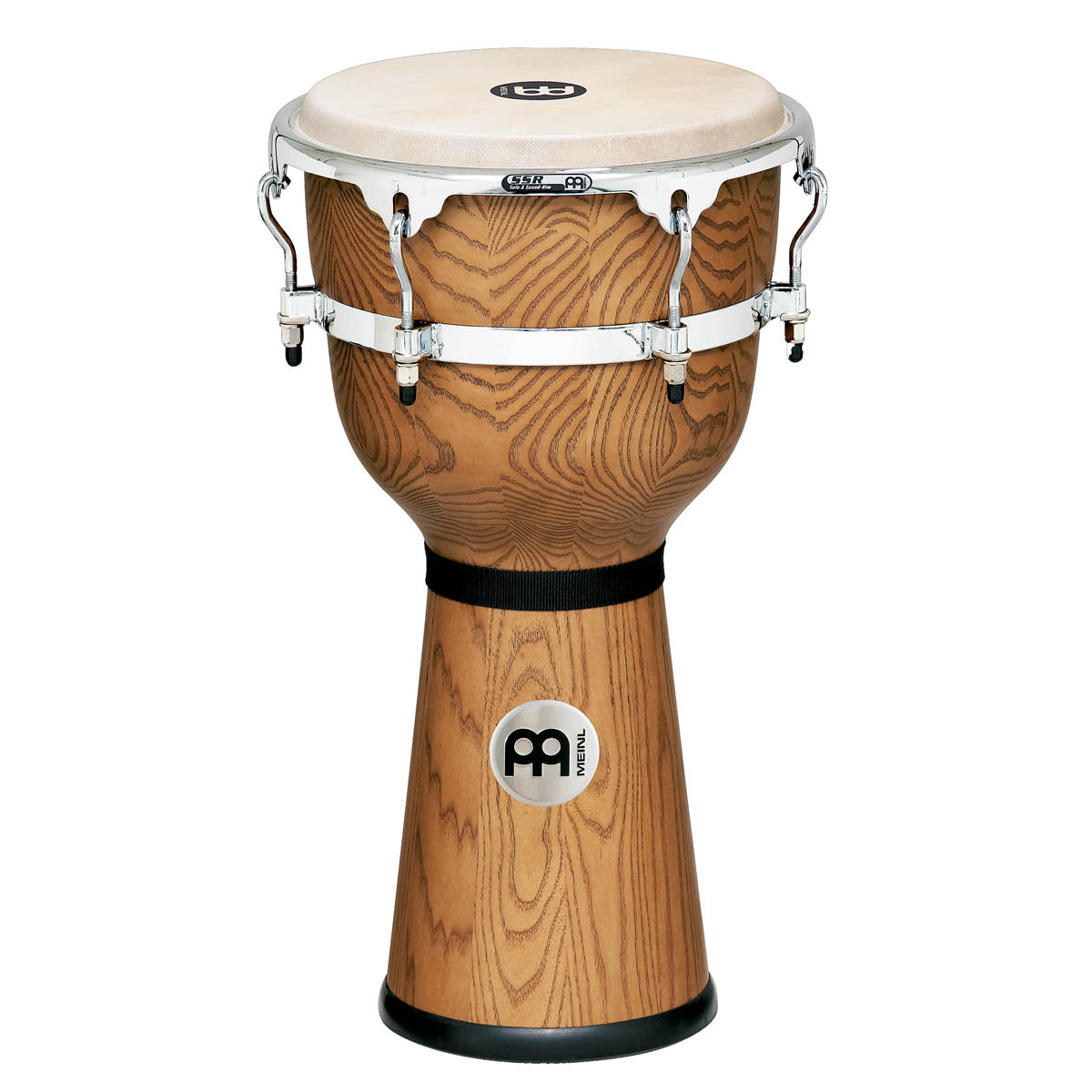 Meinl Floatune 12" Woodcraft Djembe - Zebra Finished Ash