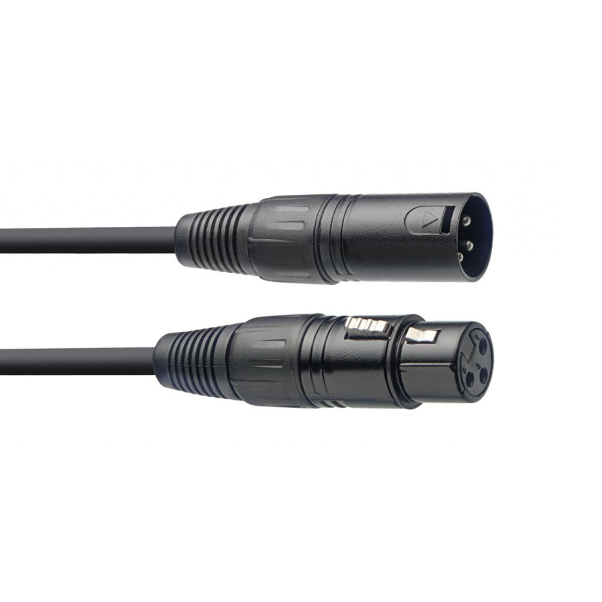 Stagg S-Series DMX Cable for Stage Lights - XLR Male to XLR Female