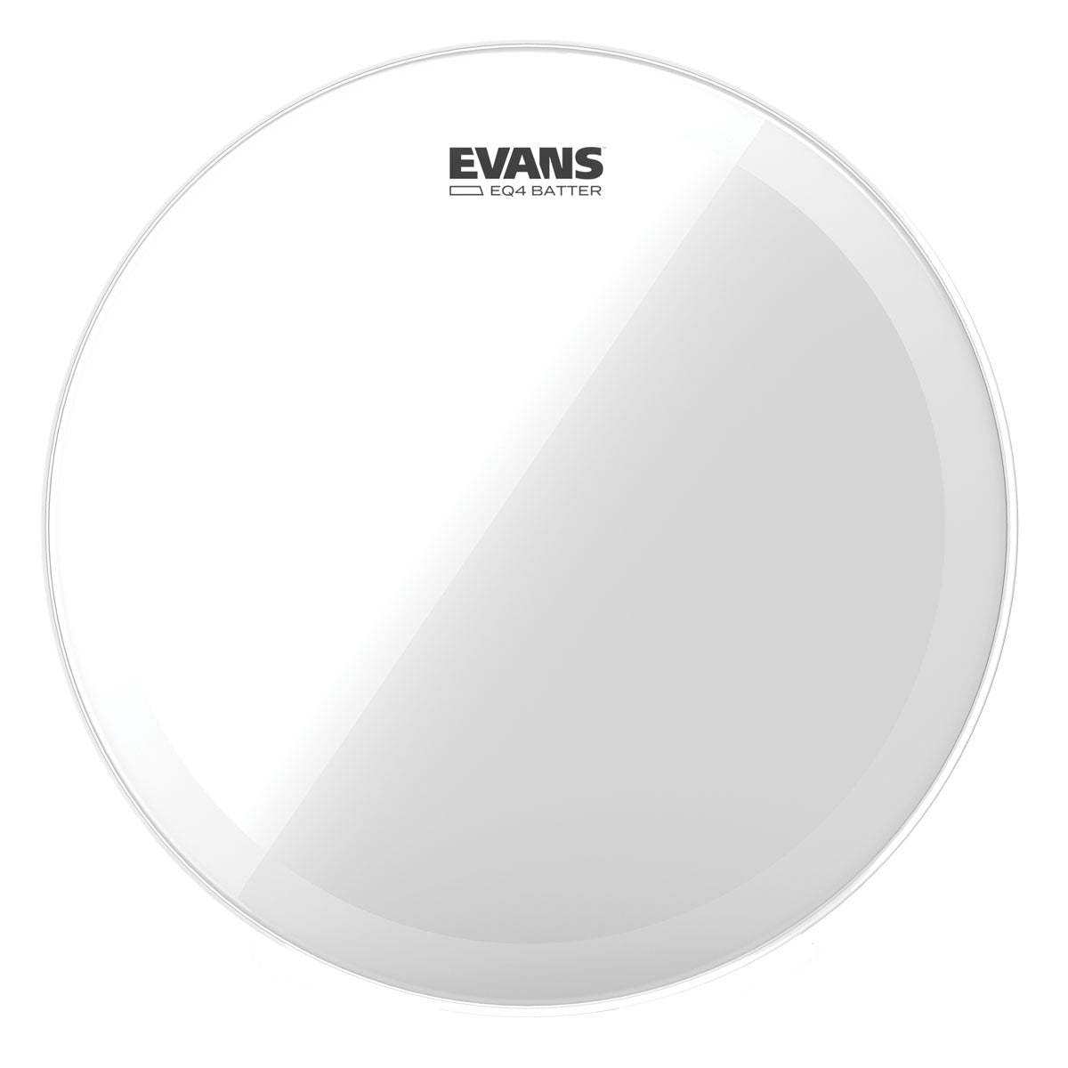 Evans EQ4 Bass Drum Batter Heads - Clear