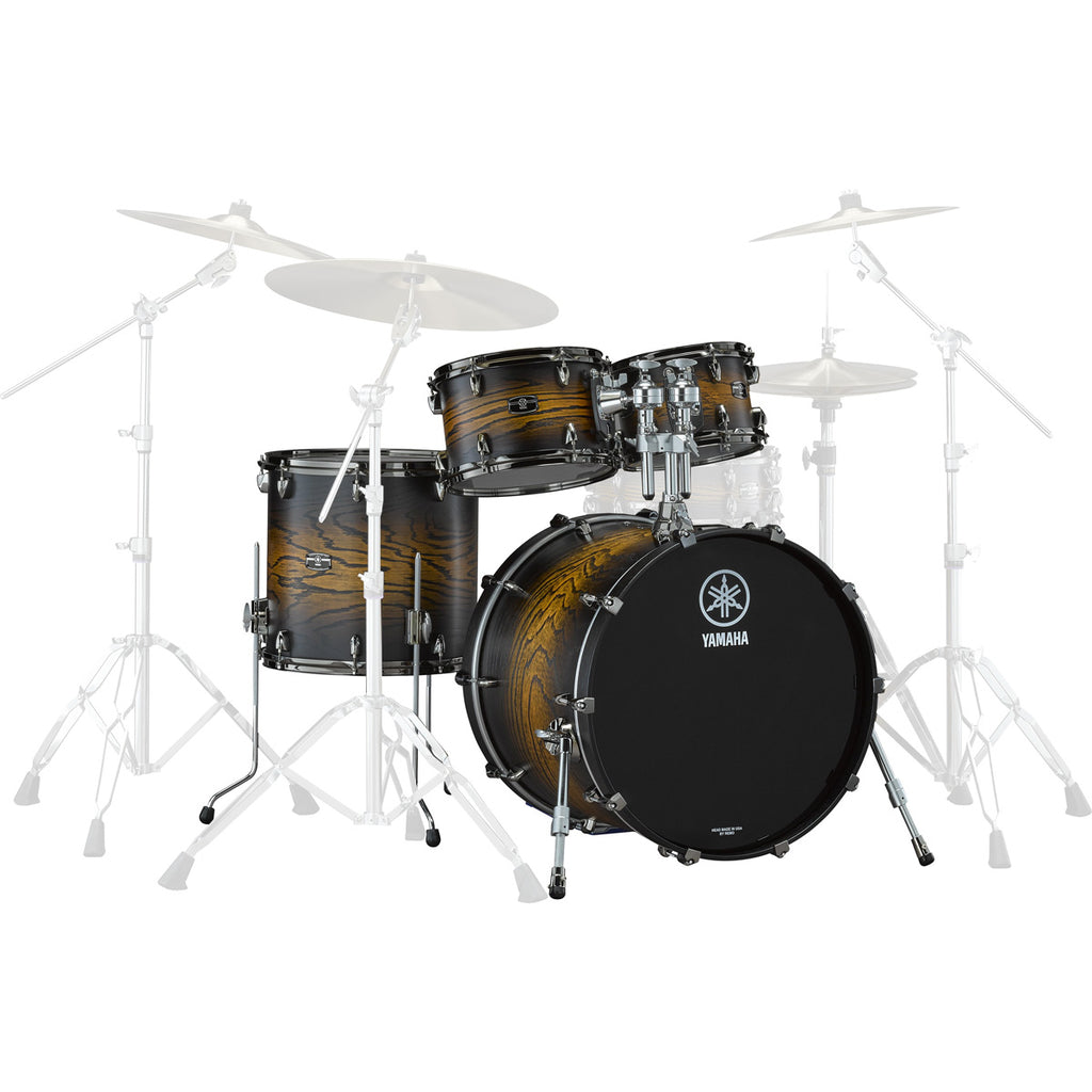 Yamaha Live Custom Hybrid Oak Rock Drum Kit - 10