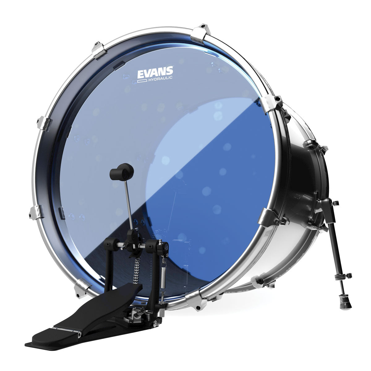 Evans Hydraulic Blue Bass Drum Heads