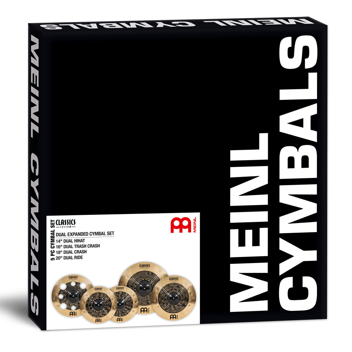 Meinl Classics Custom Dual Expanded Cymbal Set