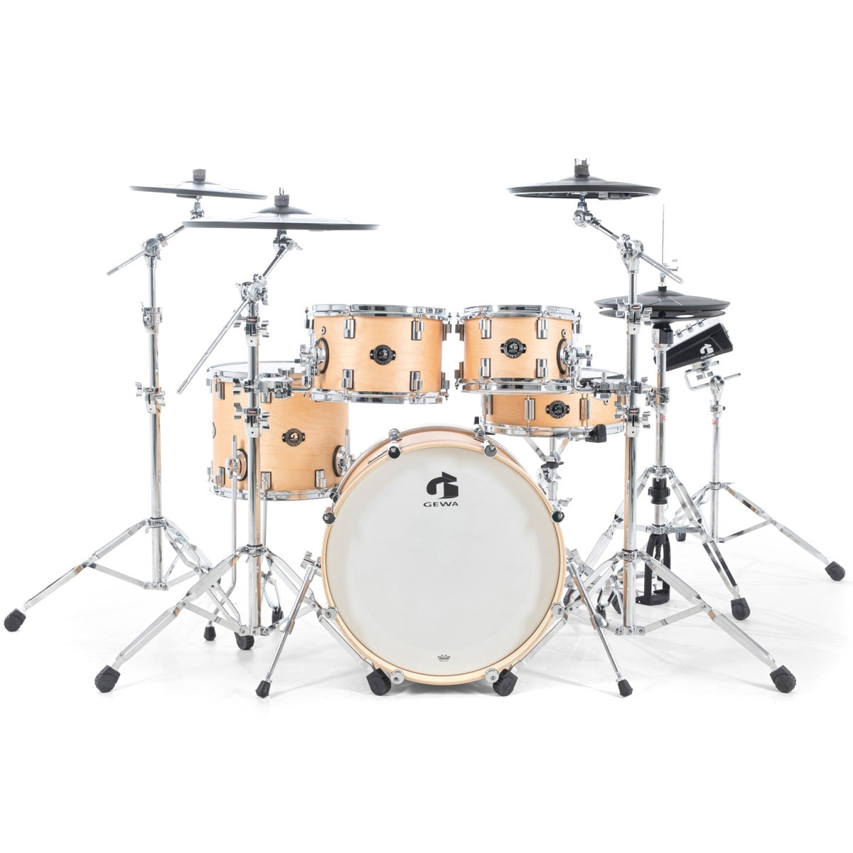 Gewa G9 Pro 5 SE Electronic Drum Kit in Satin Natural