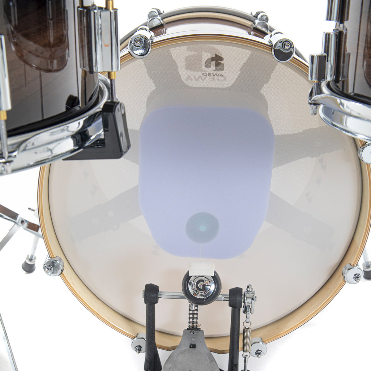 Gewa G9 Club 6 Electronic Drum Kit in Walnut Burst Gloss