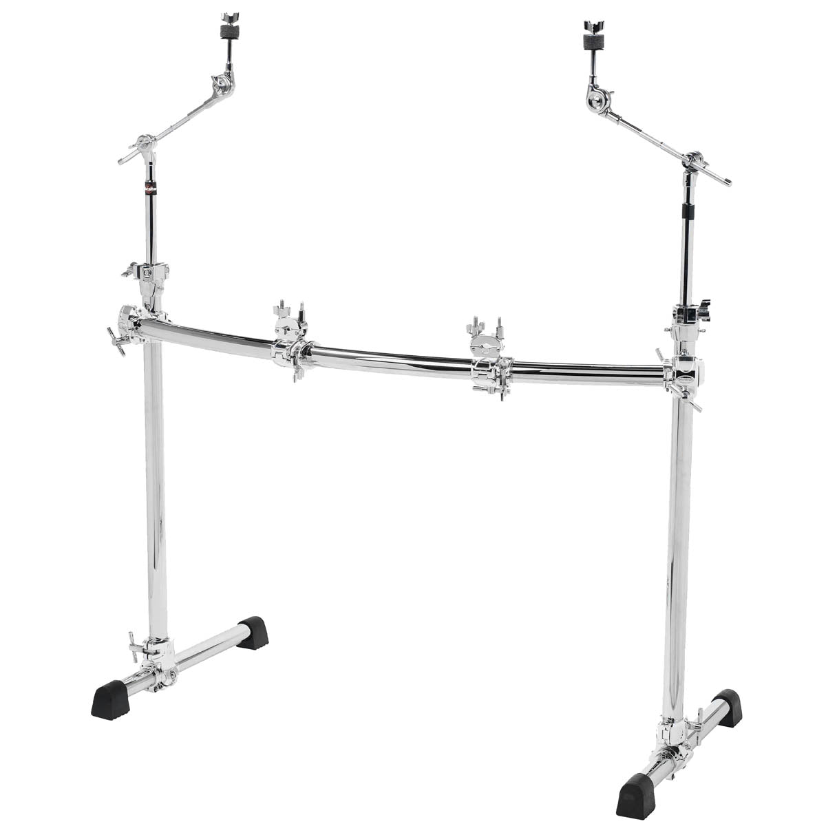 Gibraltar GCS-302C Chrome Series Curved Front Rack System with Boom Arms