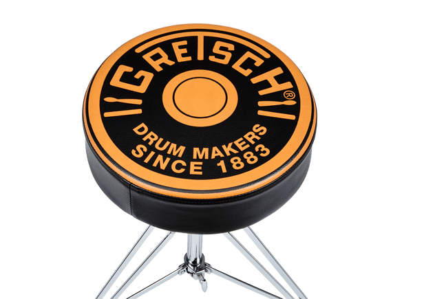 Gretsch Drum Throne with Round Badge Logo