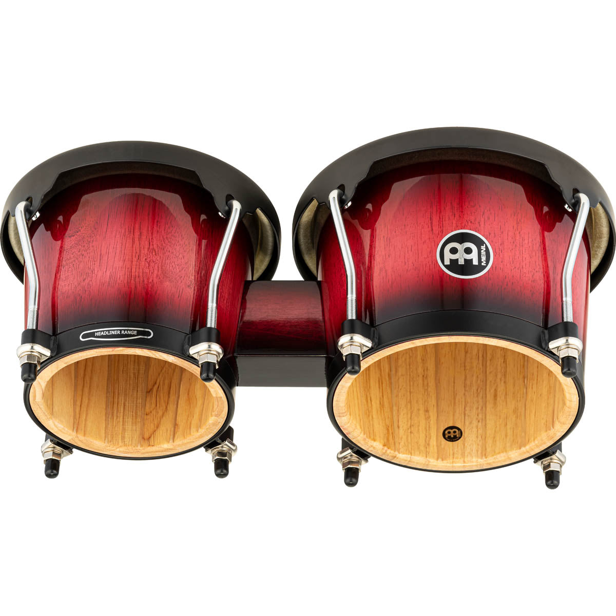 Meinl Headliner Series Bongo in Wine Red Burst - 6 ¾" + 8"