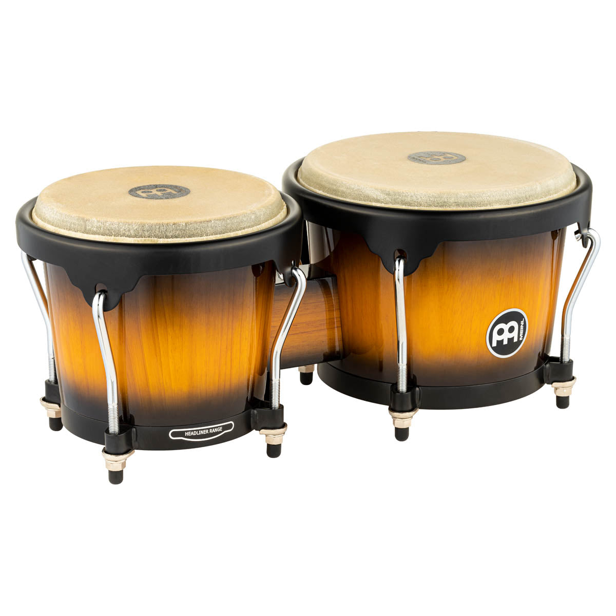 Meinl Headliner Series Bongo in Vintage Sunburst - 6 ¾" + 8"