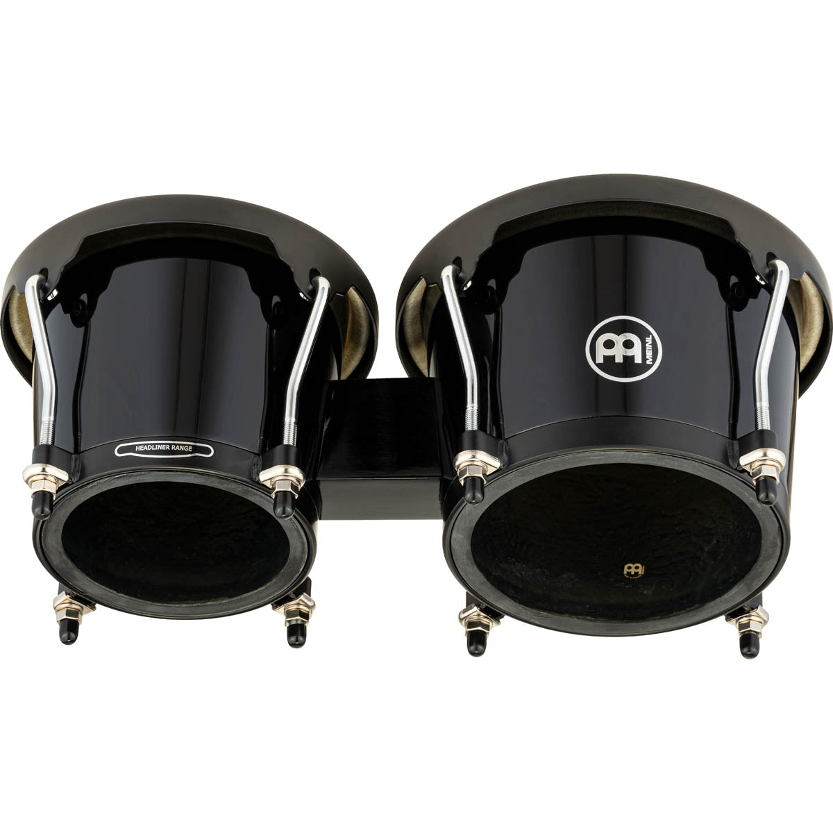 Meinl Headliner Series Fiberglass Bongo in Black - 6 ¾" + 8"