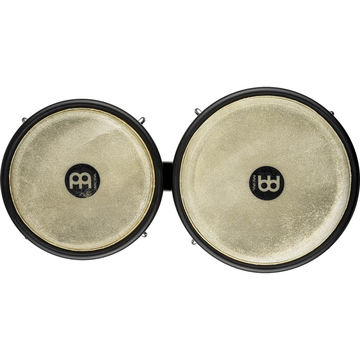 Meinl Headliner Series Fiberglass Bongo in Black - 6 ¾" + 8"