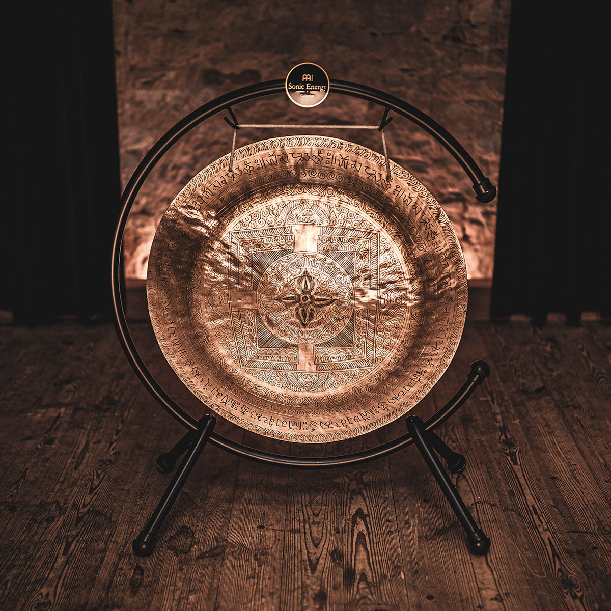 Meinl Sonic Energy 22" Indian Premium Wind Gong Inc. Stand
