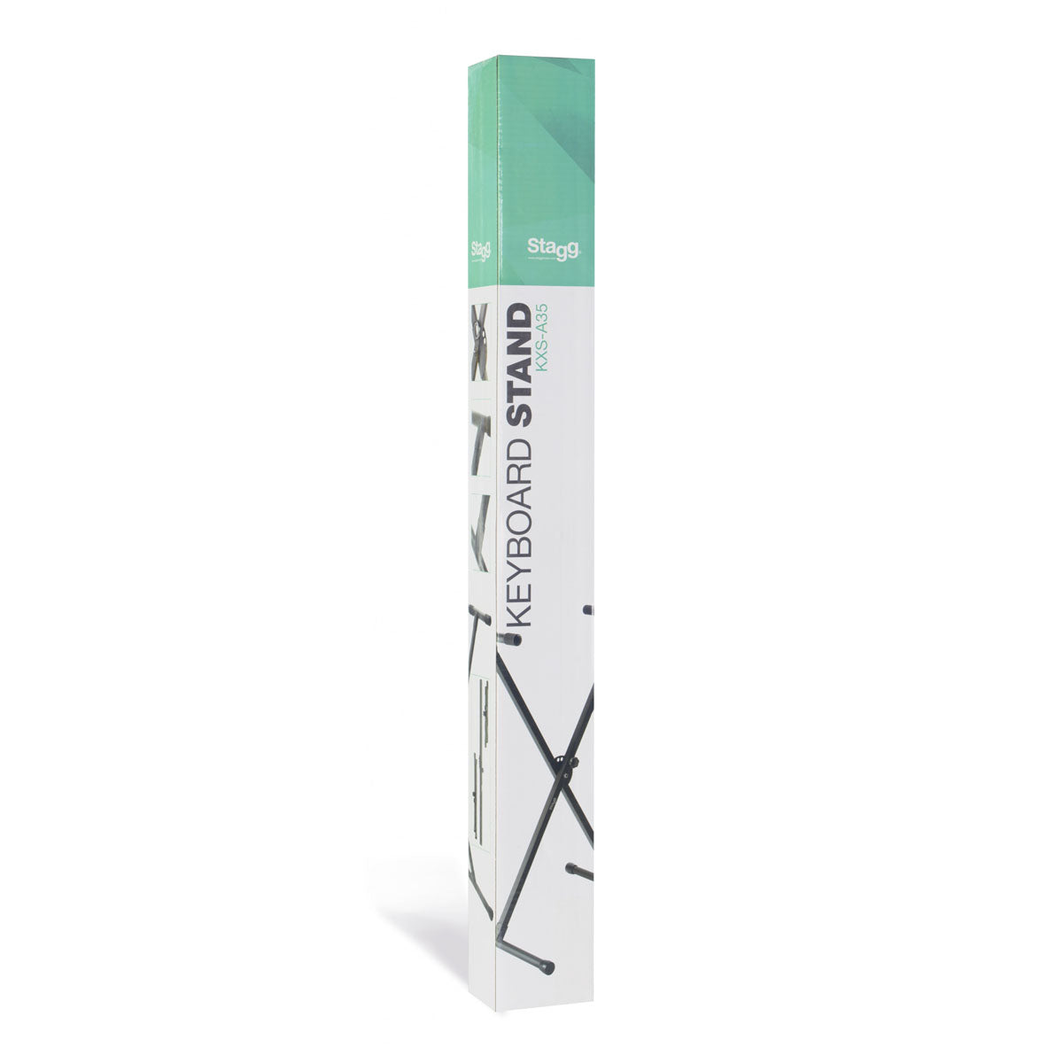 Stagg A35 Single Braced Keyboard Stand