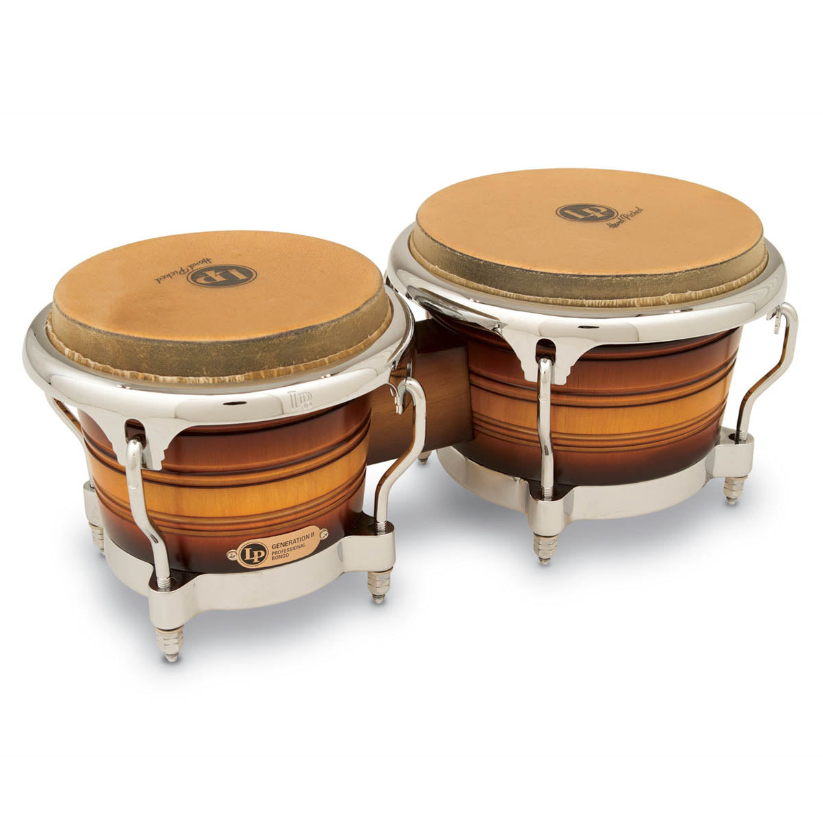 LP Percussion LP201AX-2 Generation II Bongos in Matte Sunburst
