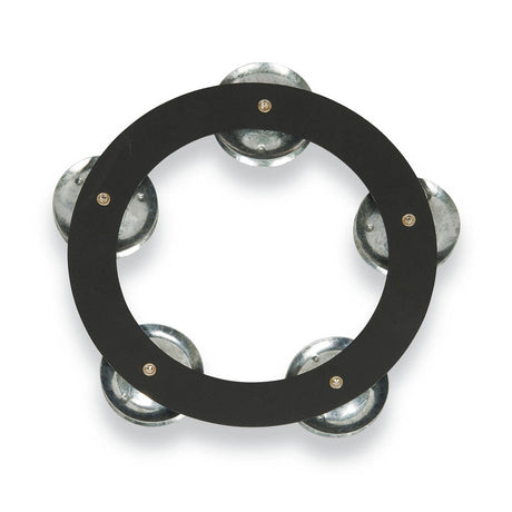 LP Percussion LP3806BGA 6" Tambo-Ring - Black Sand with Steel Jingles