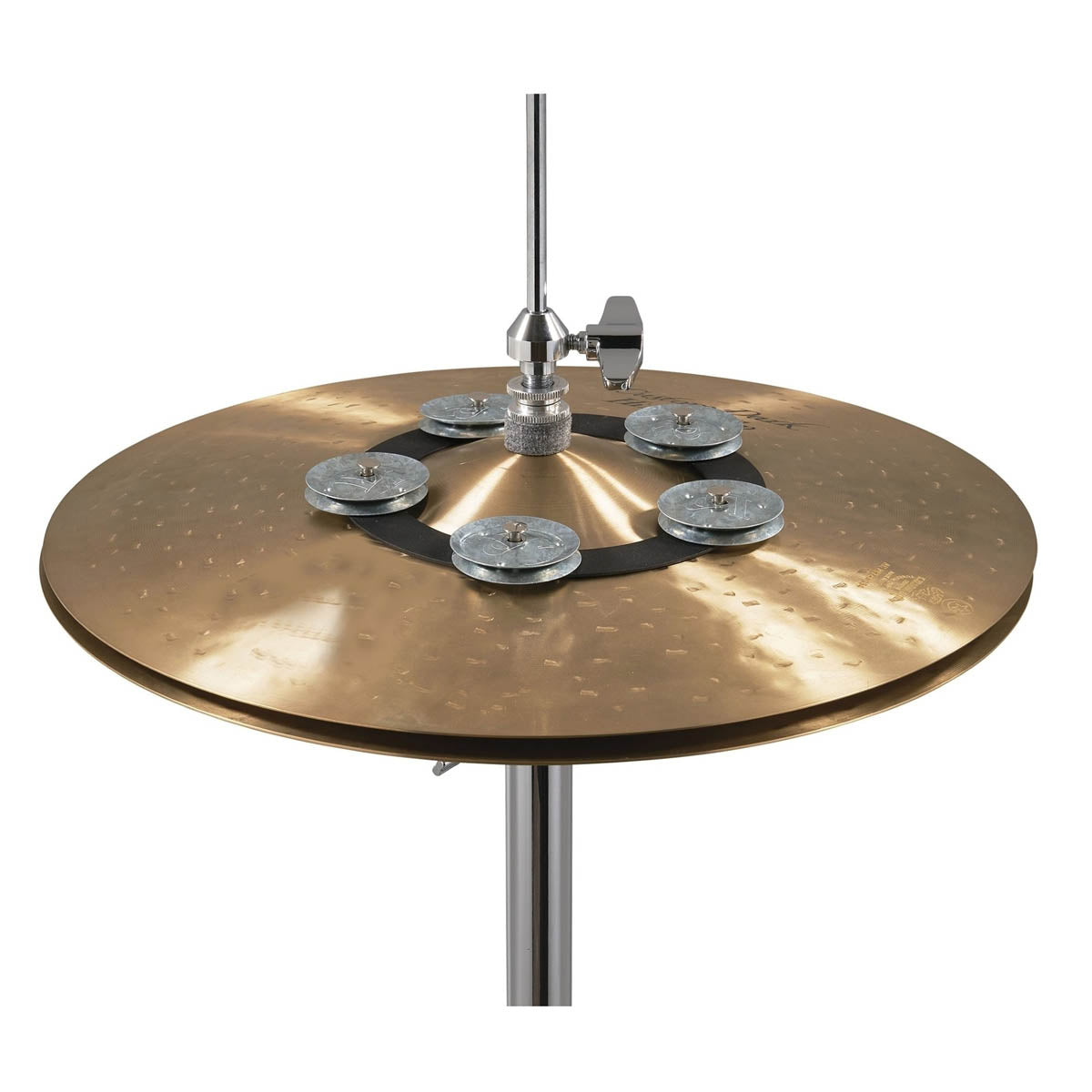 LP Percussion LP3806BGA 6" Tambo-Ring - Black Sand with Steel Jingles