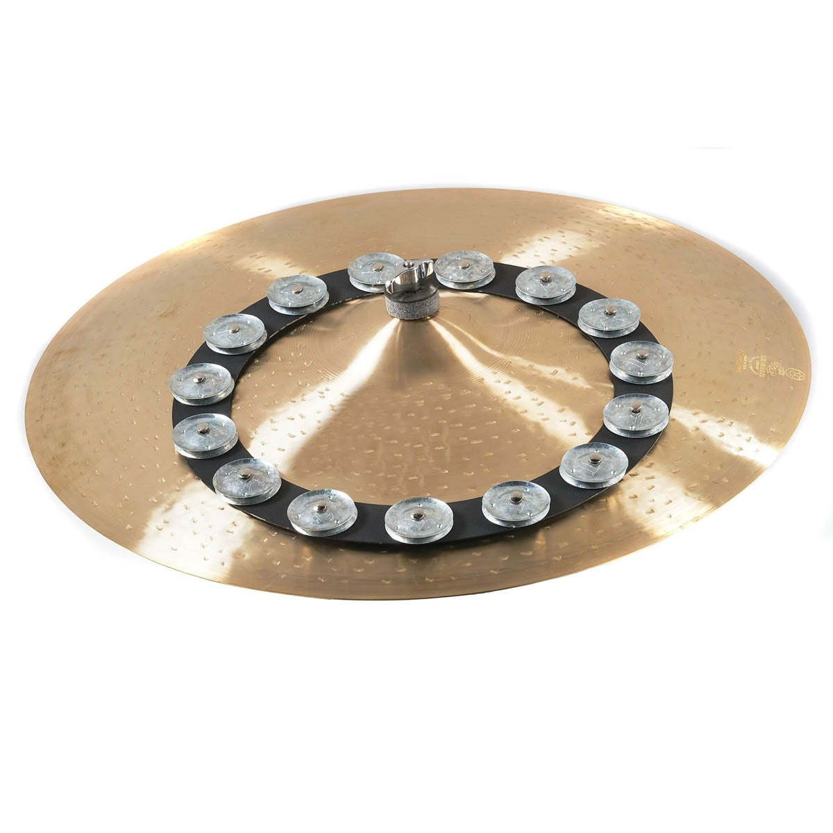 LP Percussion LP3814BGA 14" Tambo-Ring - Black Sand with Steel Jingles