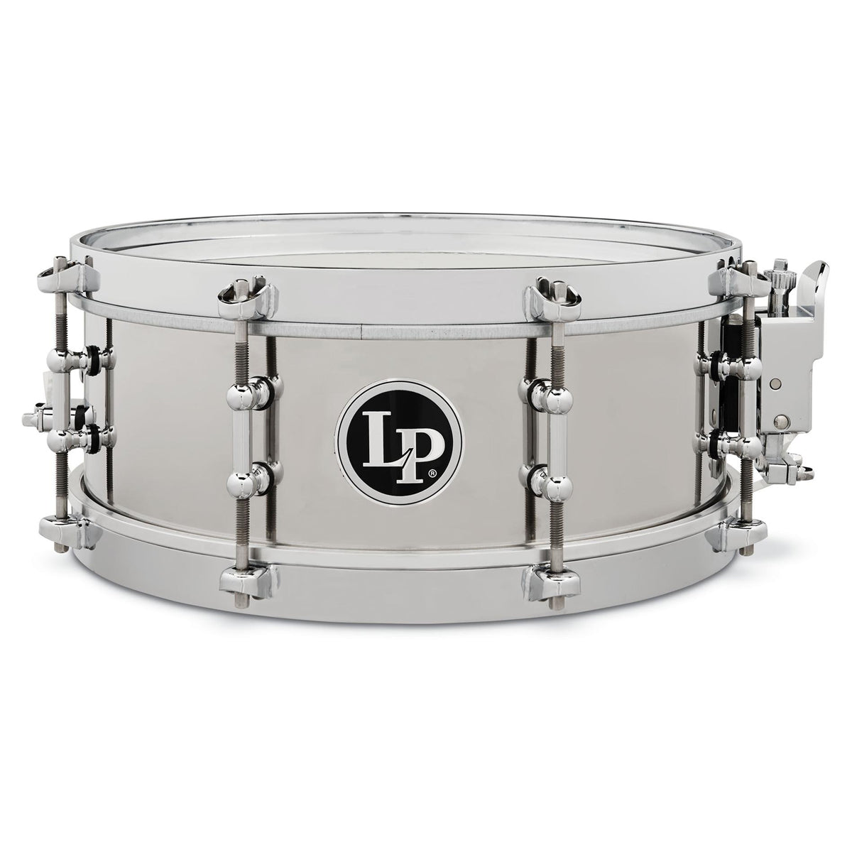 LP Percussion LP4512 12"x4.5" Stainless Steel Salsa Snare