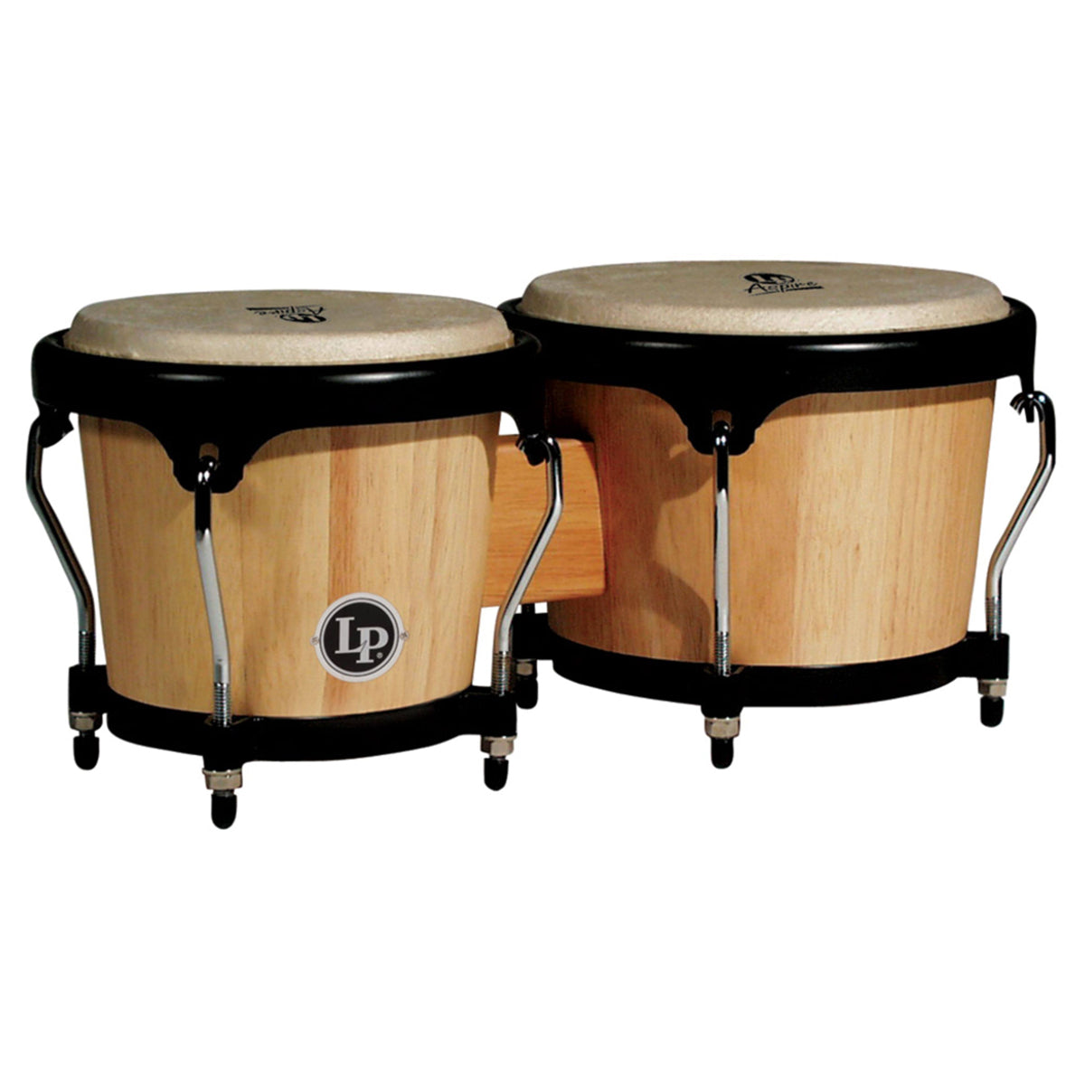 LP Percussion Aspire LPA601 Wood Bongos in Natural