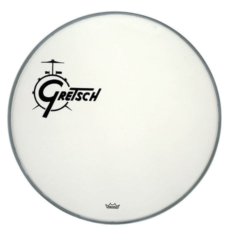 Gretsch USA Bass Drum Logo Heads - Coated Ambassador