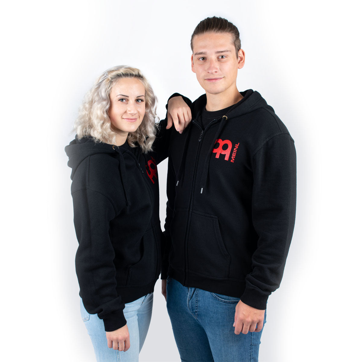 Meinl Hoodie Jacket with Metal-Fork Back Print