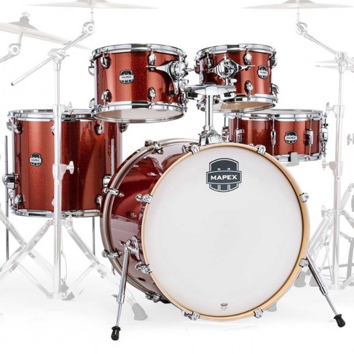 Mapex Mars Birch Series Rock Fusion Shell Pack