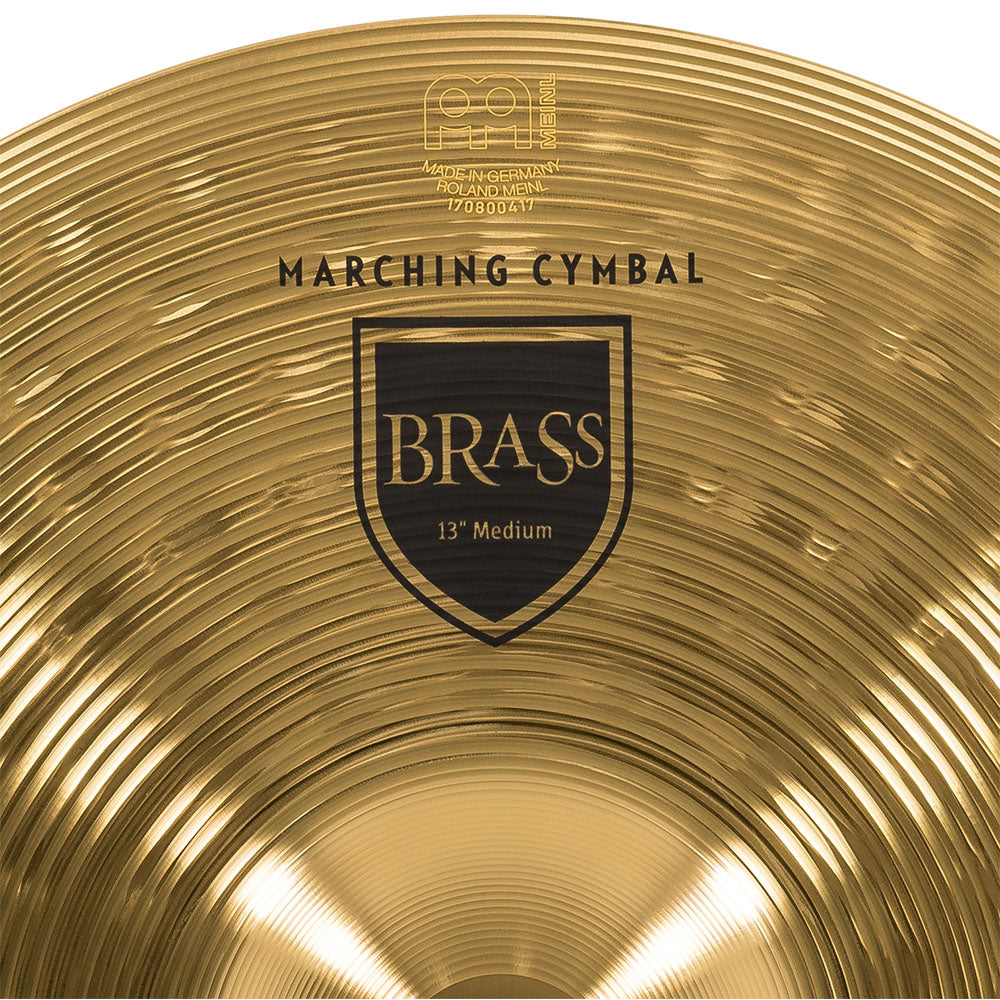 Meinl Brass 13" Marching Cymbals (Straps Included)