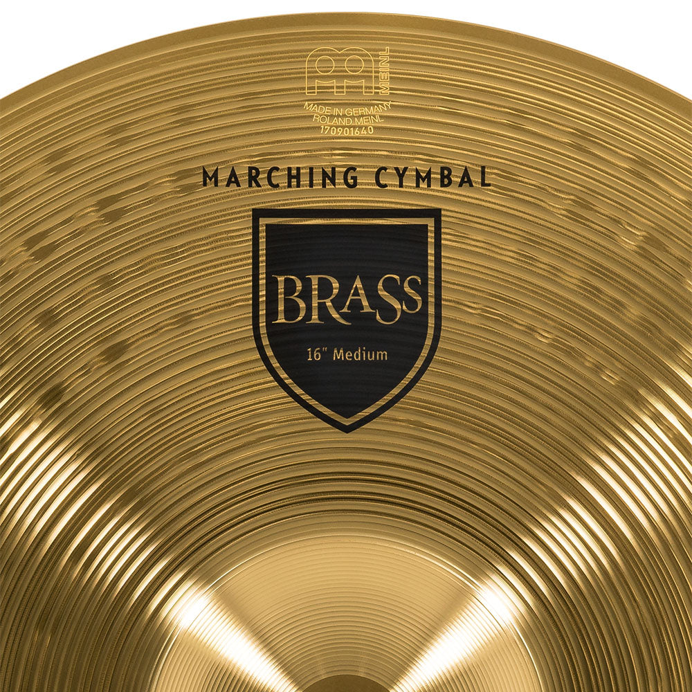 Meinl Brass 16" Marching Cymbals (Straps Included)