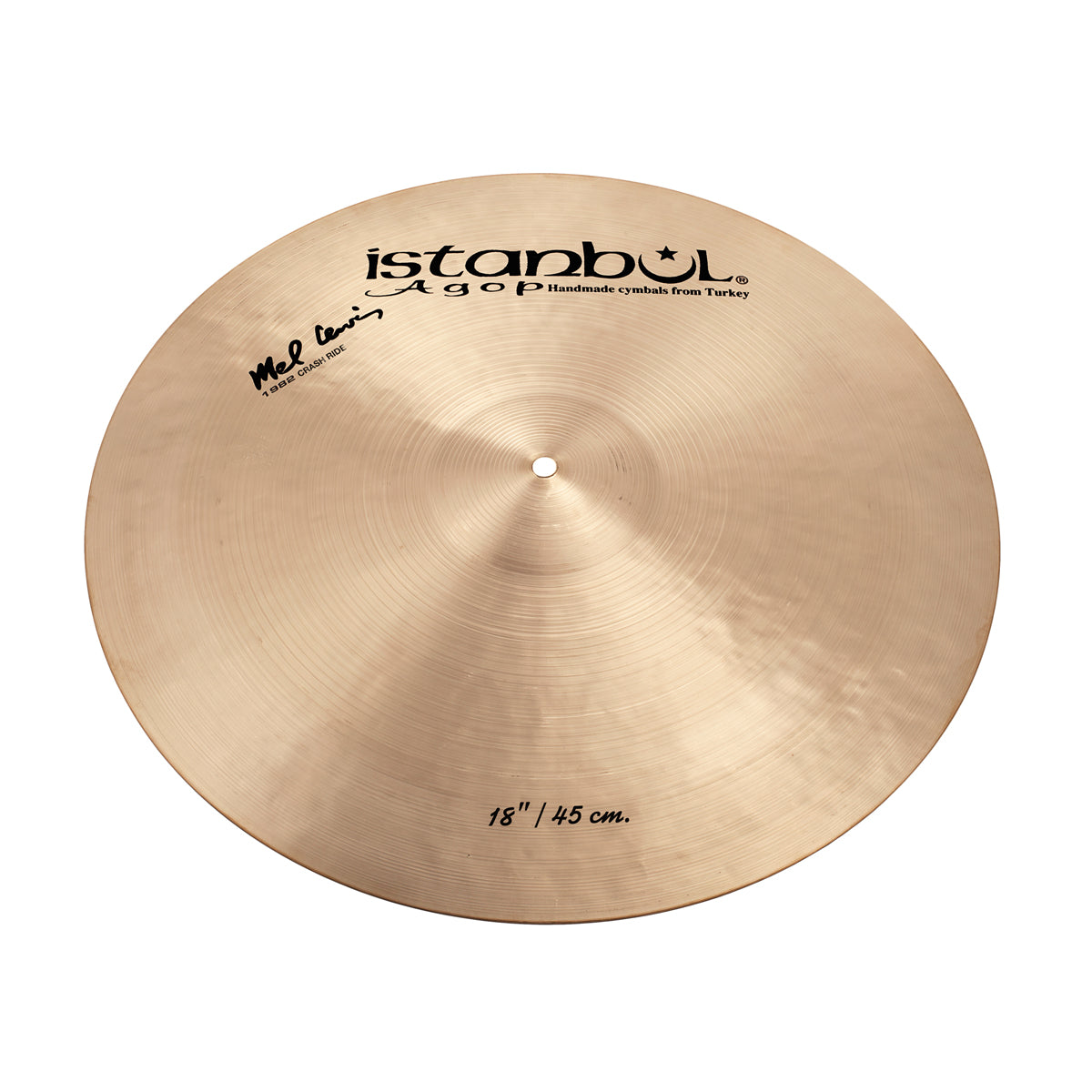 Istanbul Agop Signature 18" Mel Lewis 1982 Crash/Ride