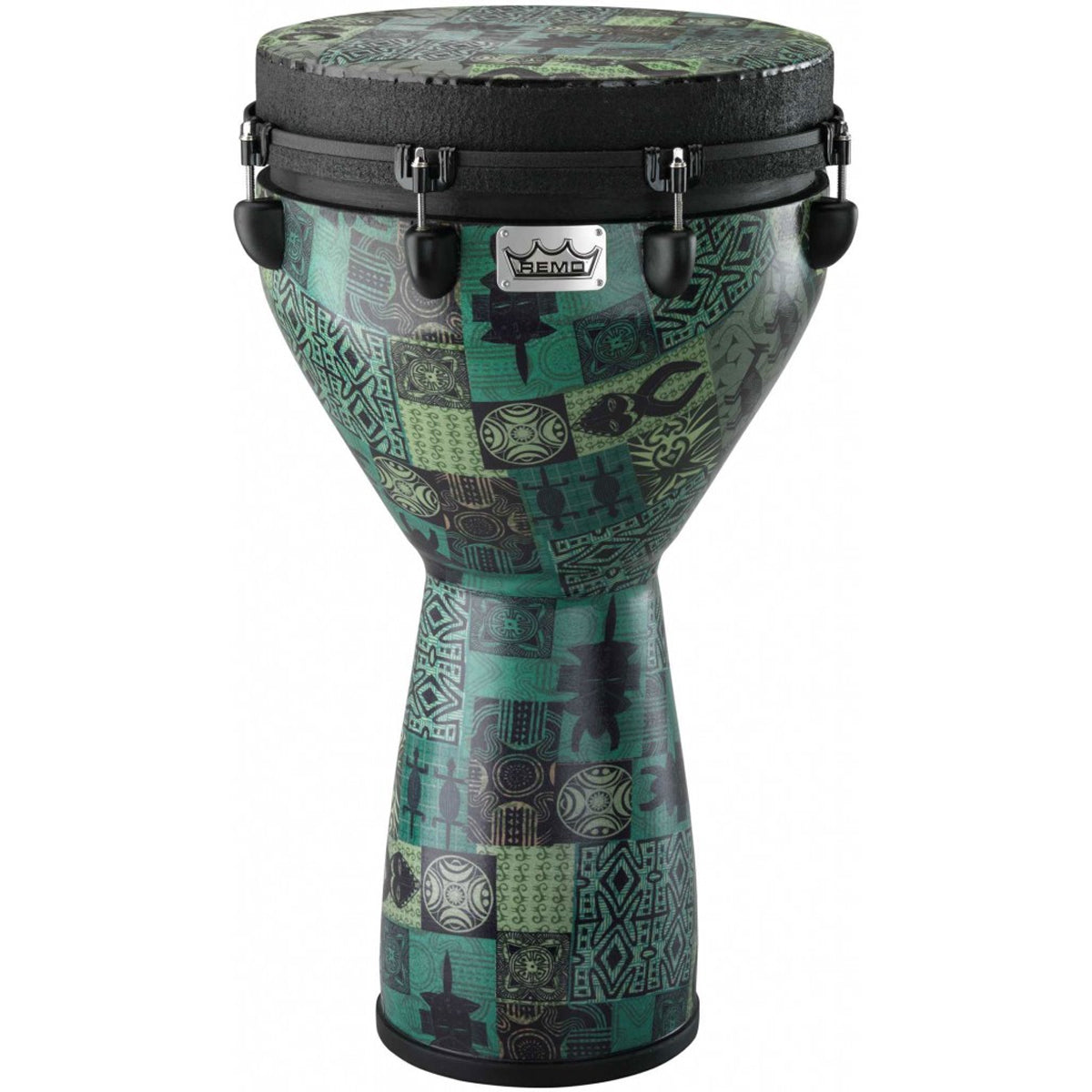 Remo 14" Mondo Djembe - Green Kintekloth