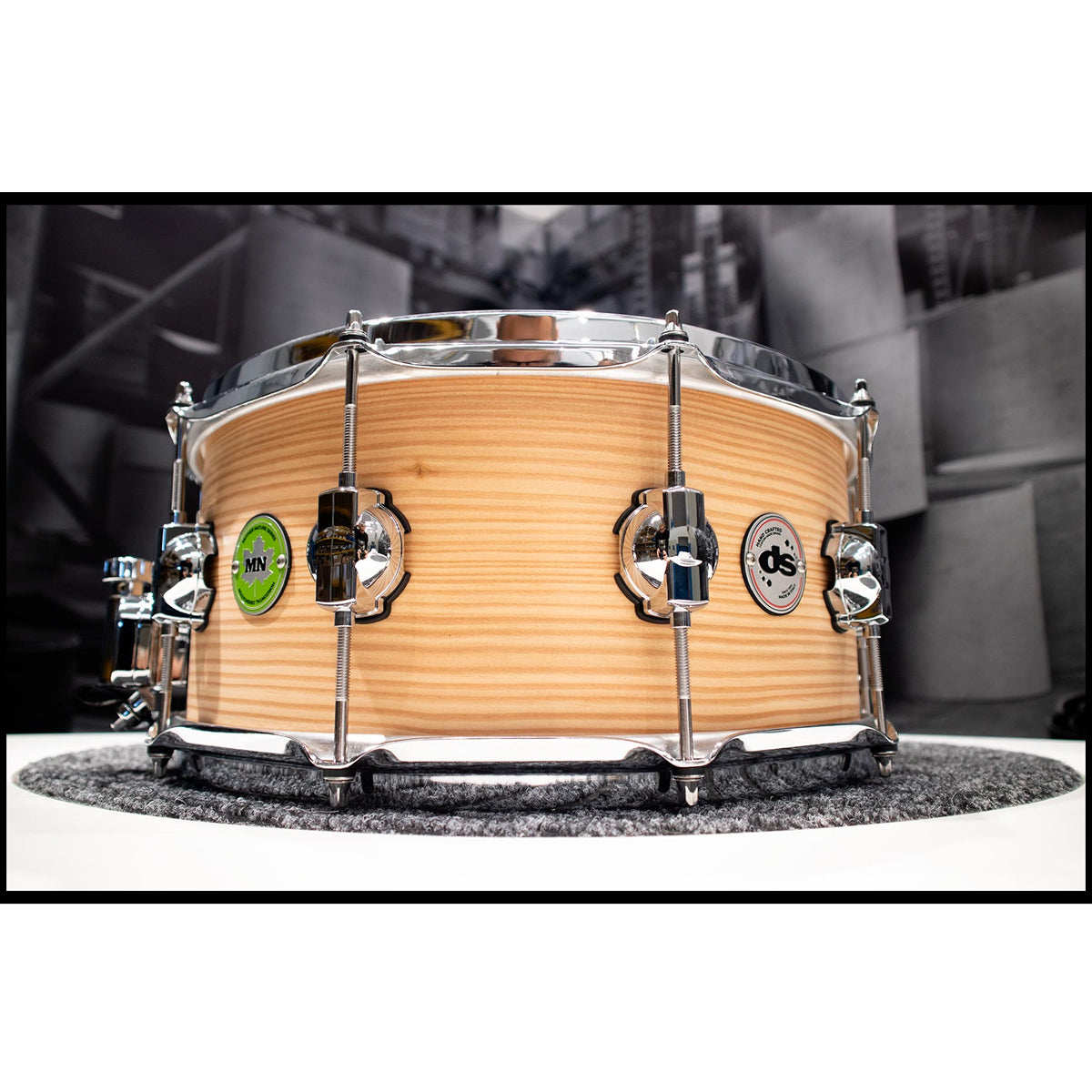 DS Drums Mother Nature Series 14"x6.5" Larch Snare Drum
