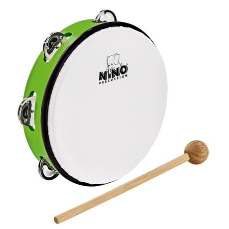 Nino Percussion 8" Tambourine in Various Colours